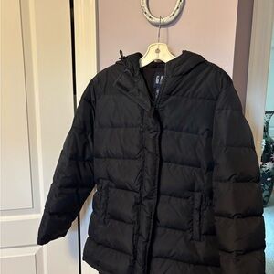GAP Women's Dark Puffer Coat